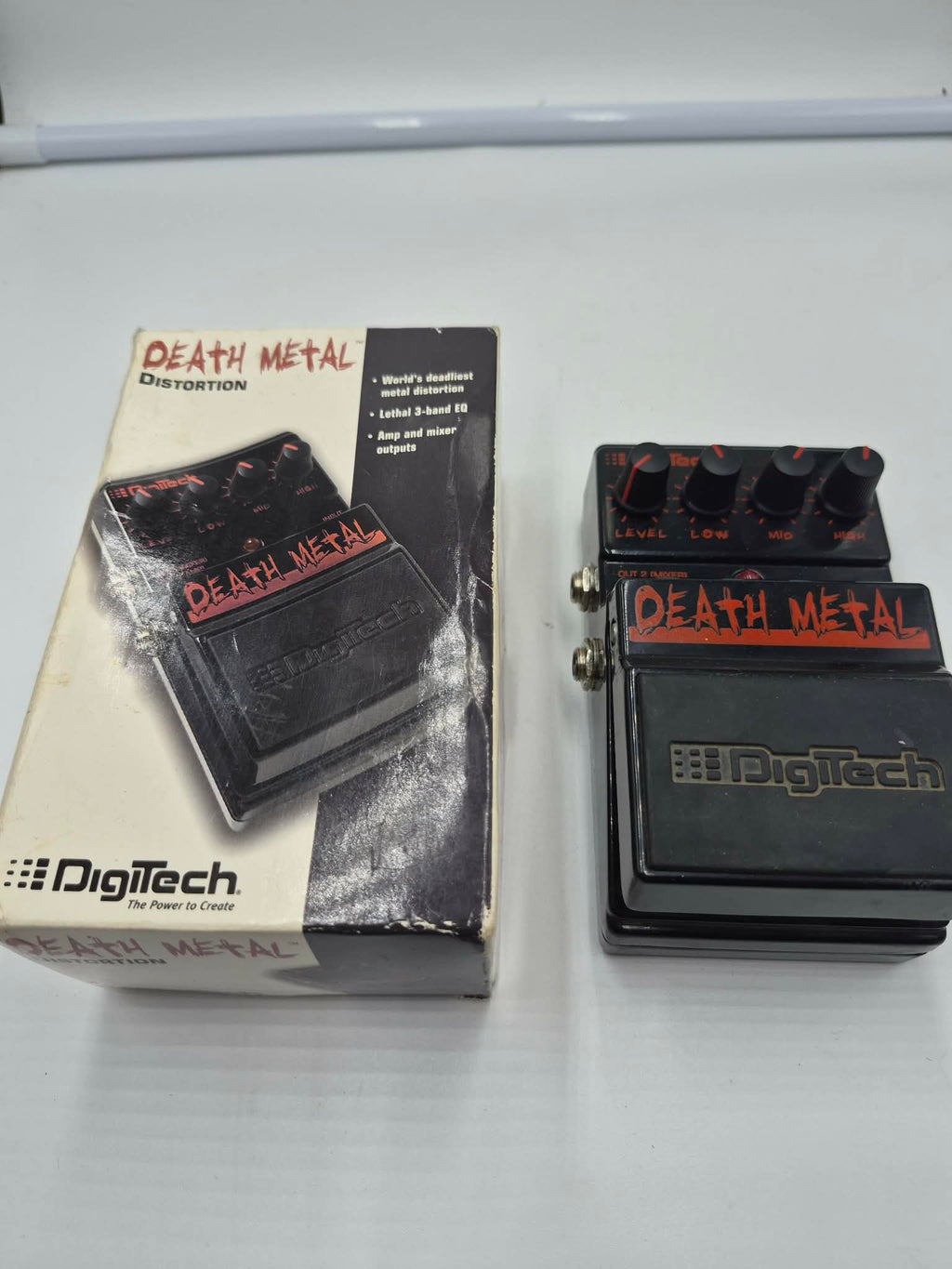 DigiTech Death Metal Distortion Guitar Pedal