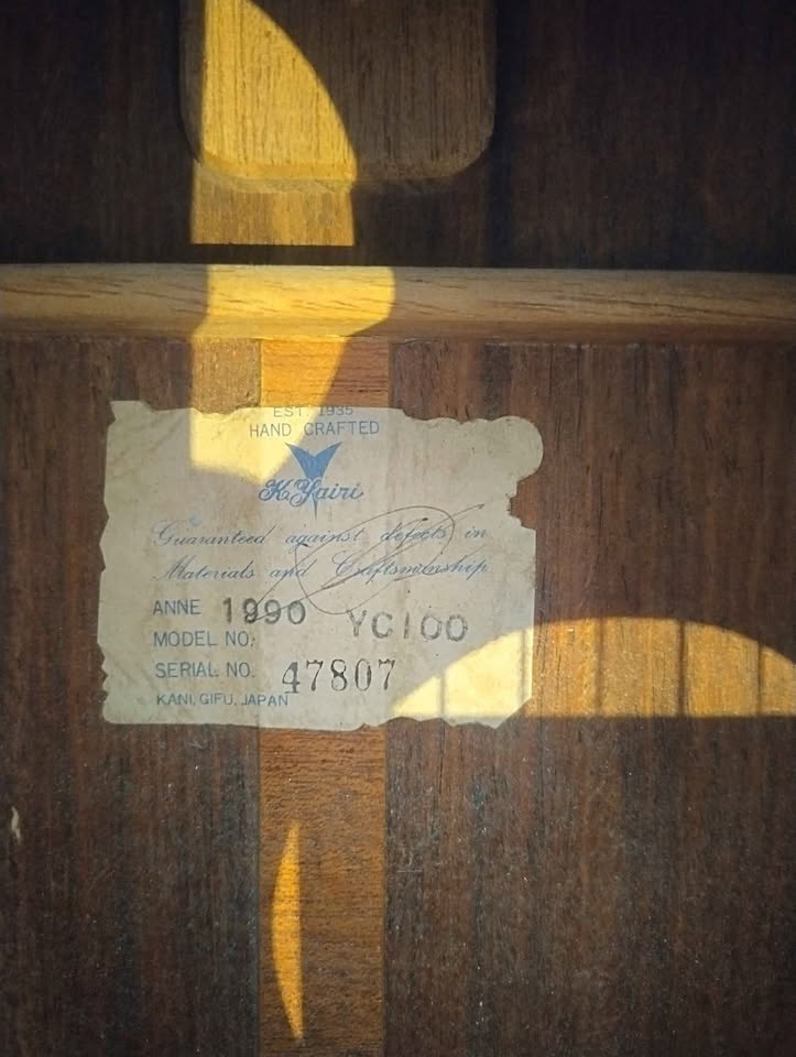 K Yairi YC-100 classical guitar 1990 - Stunning