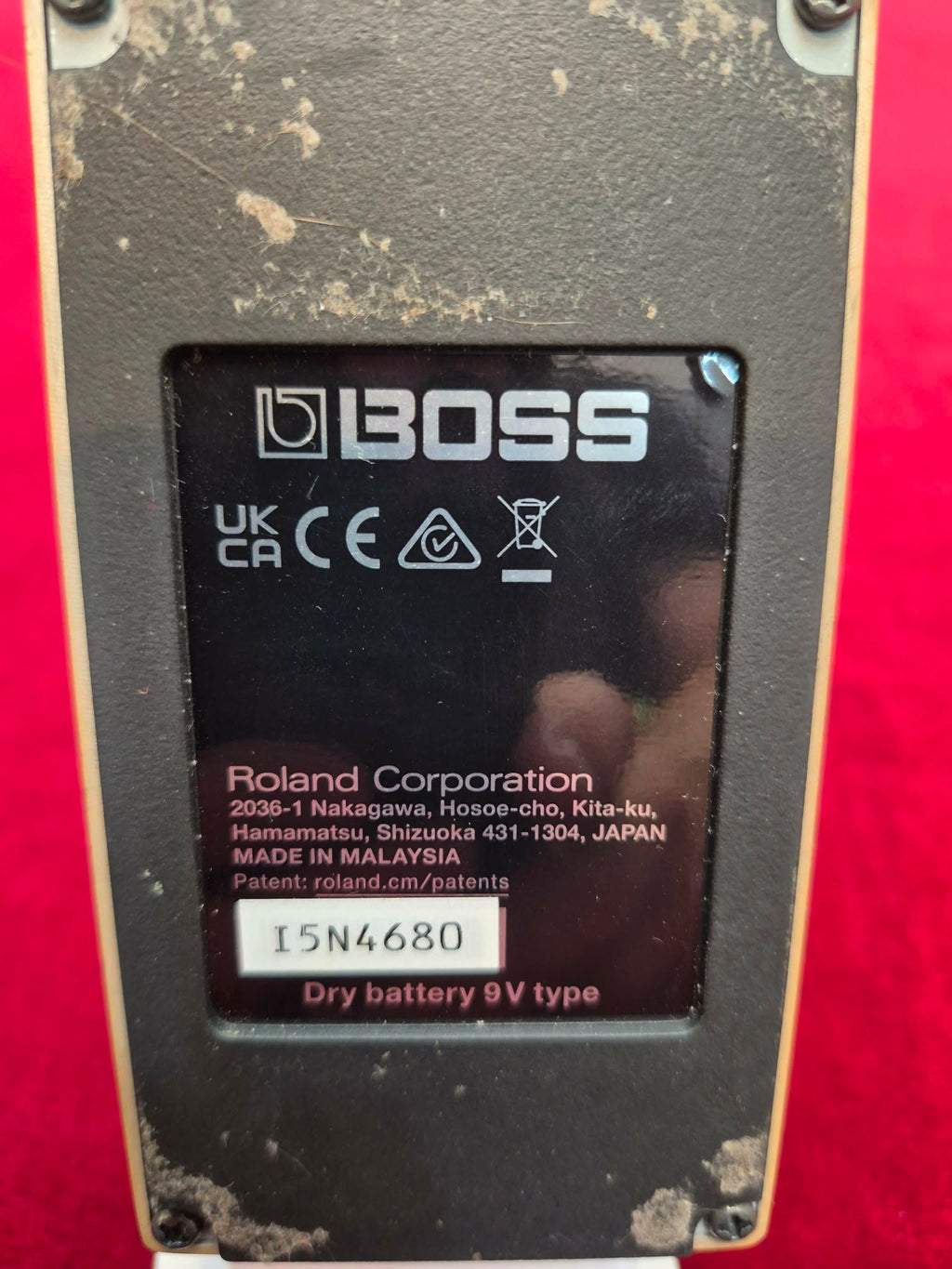 Boss Ds-1 Distortion Pedal with box