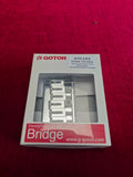 Gotoh GTC102 Chrome Finish Steel Saddle String Spacing 10.5mm - Stratocaster Hardtail Bridge