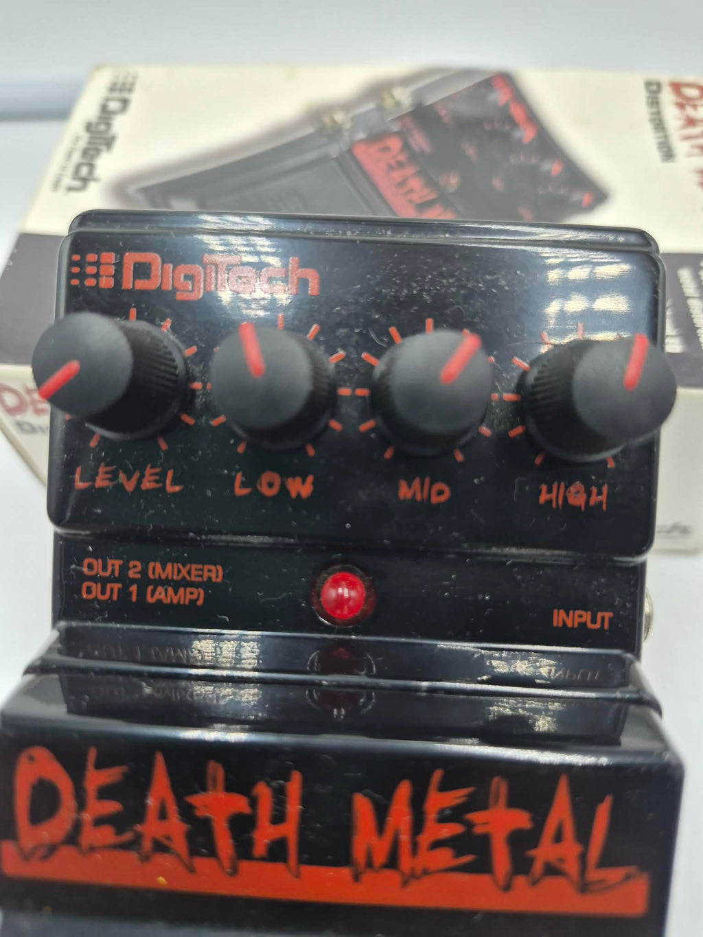 DigiTech Death Metal Distortion Guitar Pedal