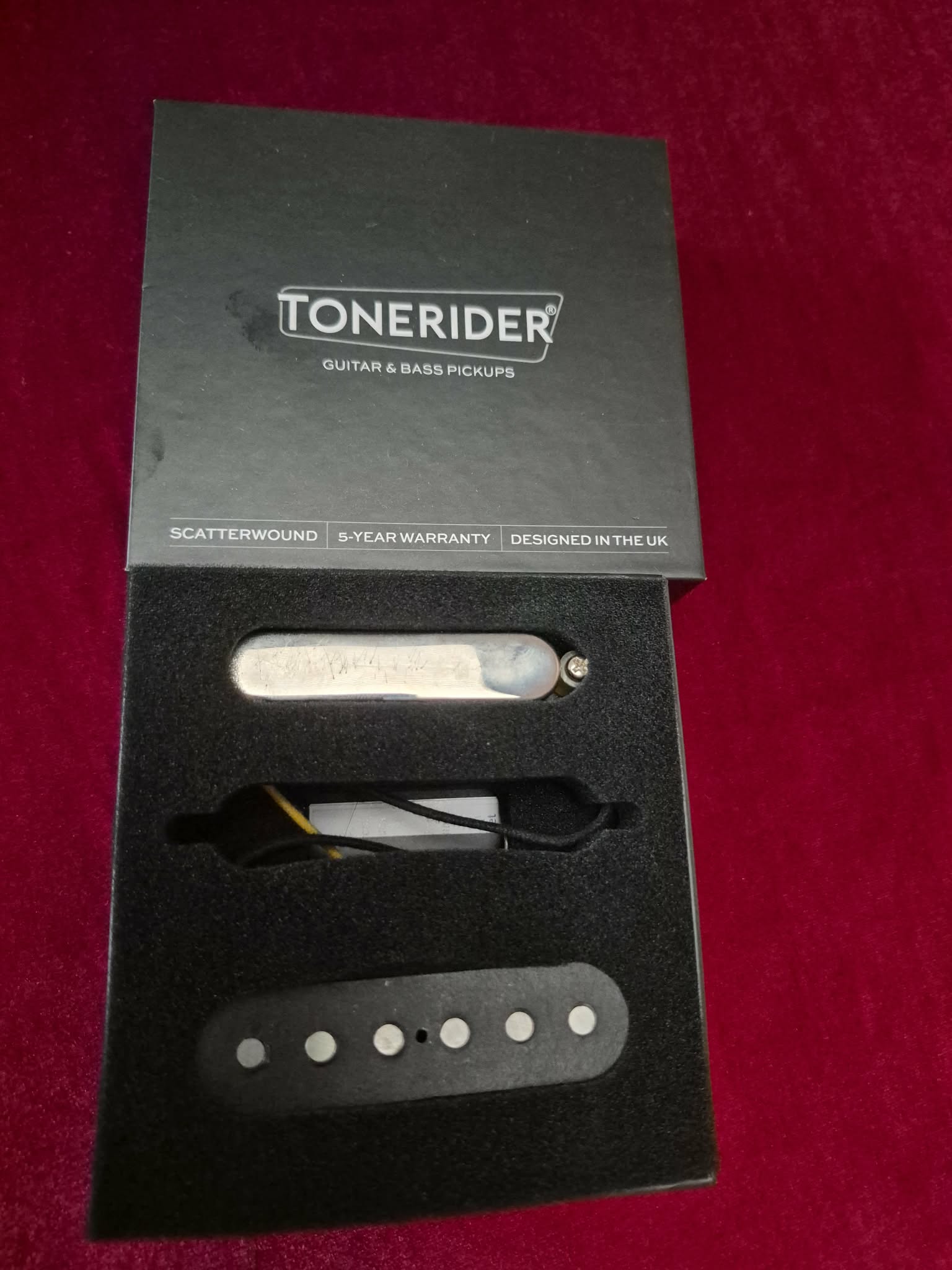 Tonerider Nashville 50s Bridge and Neck Pickup set (Middle pickup not included)